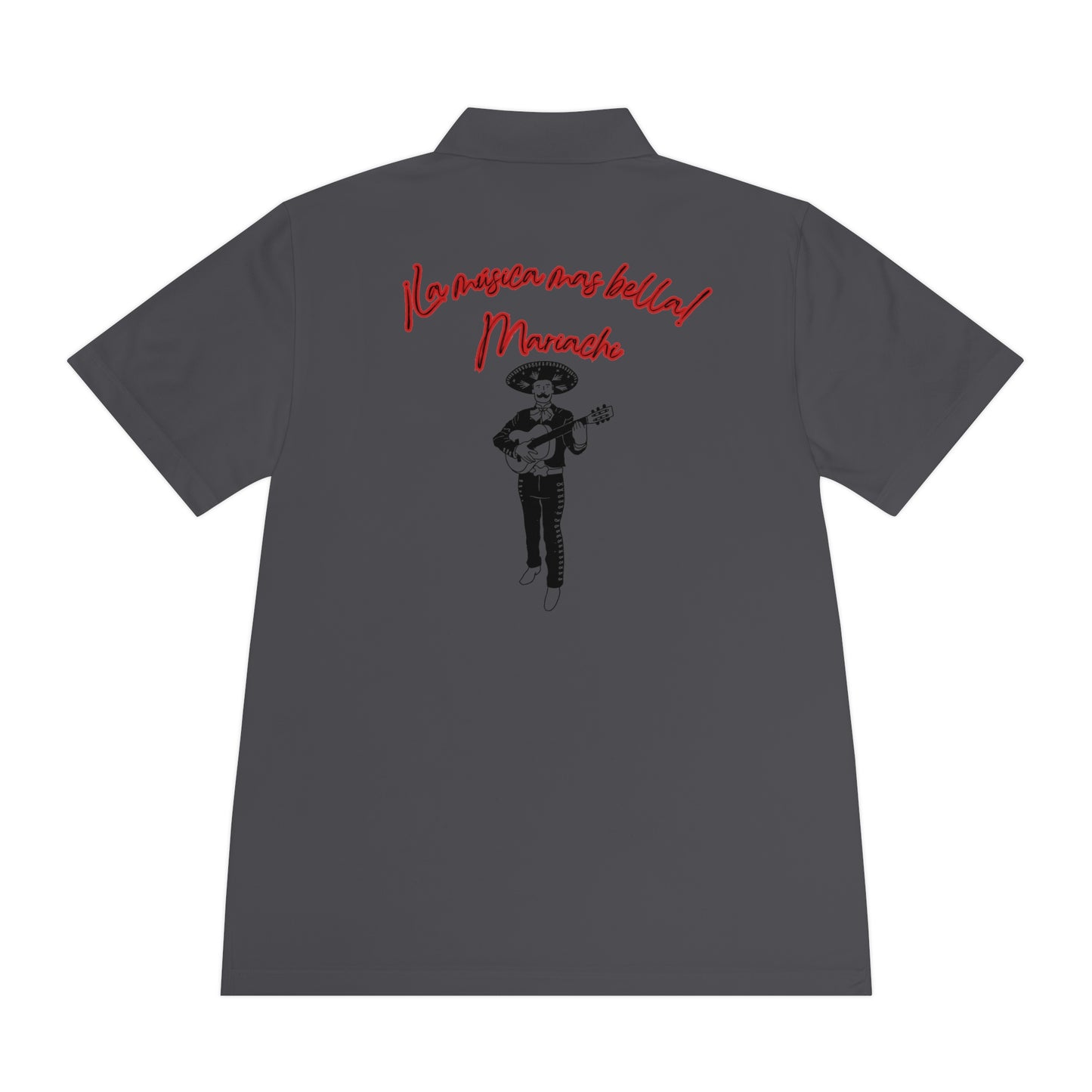 La Musica Mas Bella Men's Sport Polo Shirt