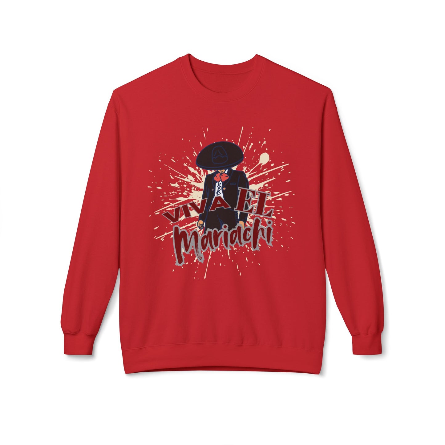Viva El Mariachi Unisex Midweight Softstyle Fleece Crewneck Sweatshirt