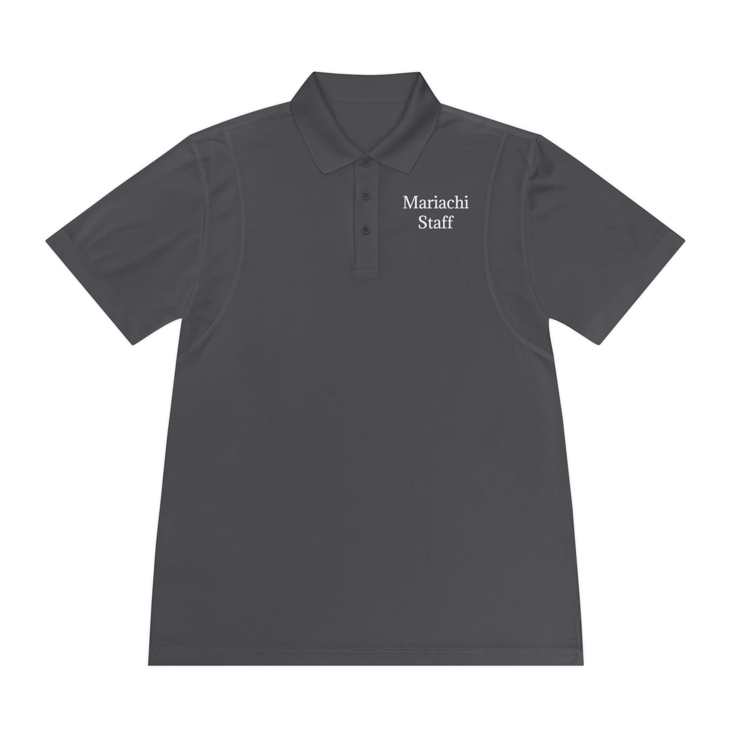Dedication Passion Honor Mariachi Staff Men's Sport Polo Shirt