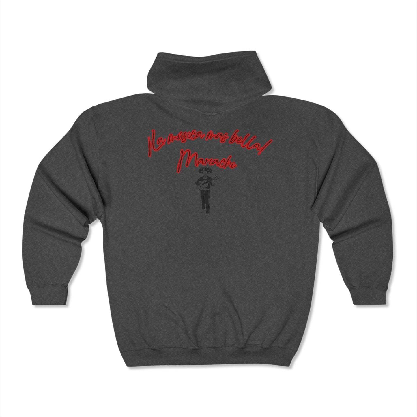 La Musica Mas Bella Unisex Heavy Blend™ Full Zip Hooded Sweatshirt