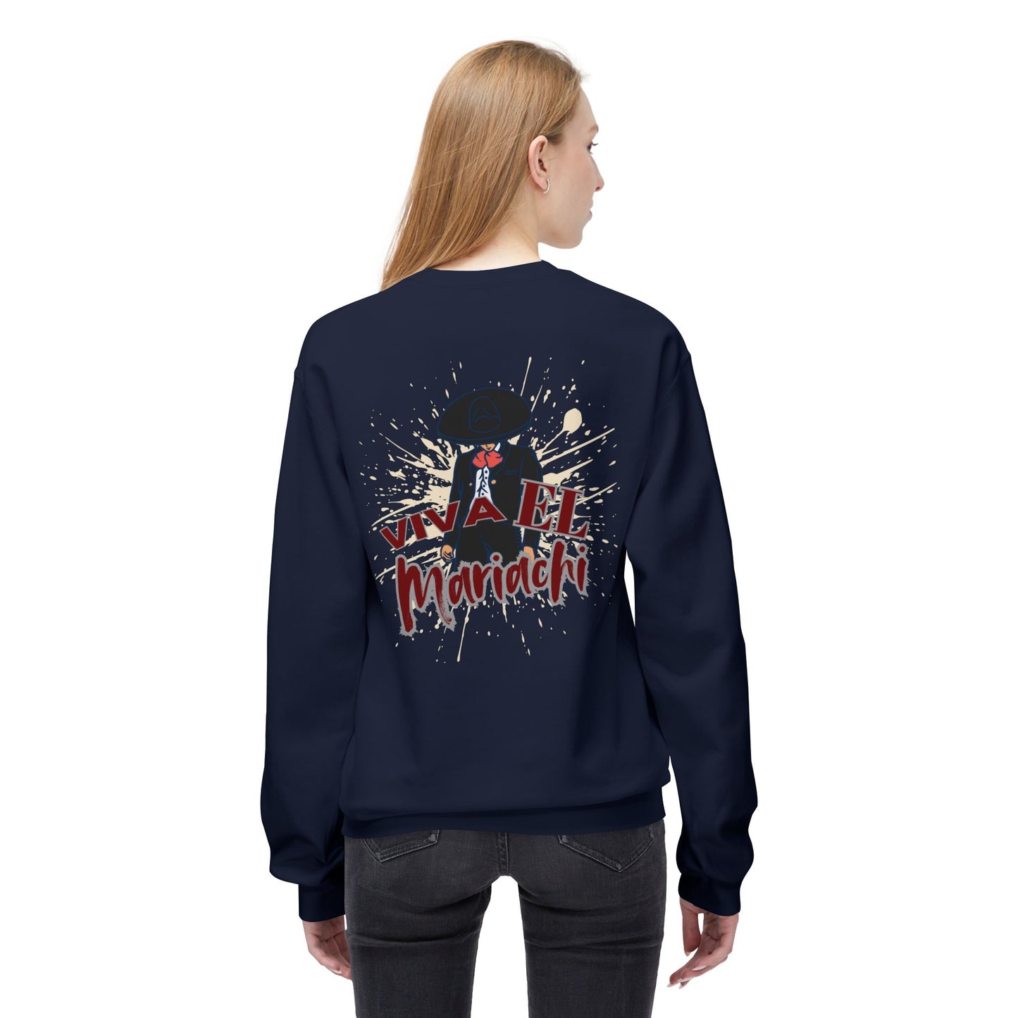 Viva El Mariachi Unisex Midweight Softstyle Fleece Crewneck Sweatshirt