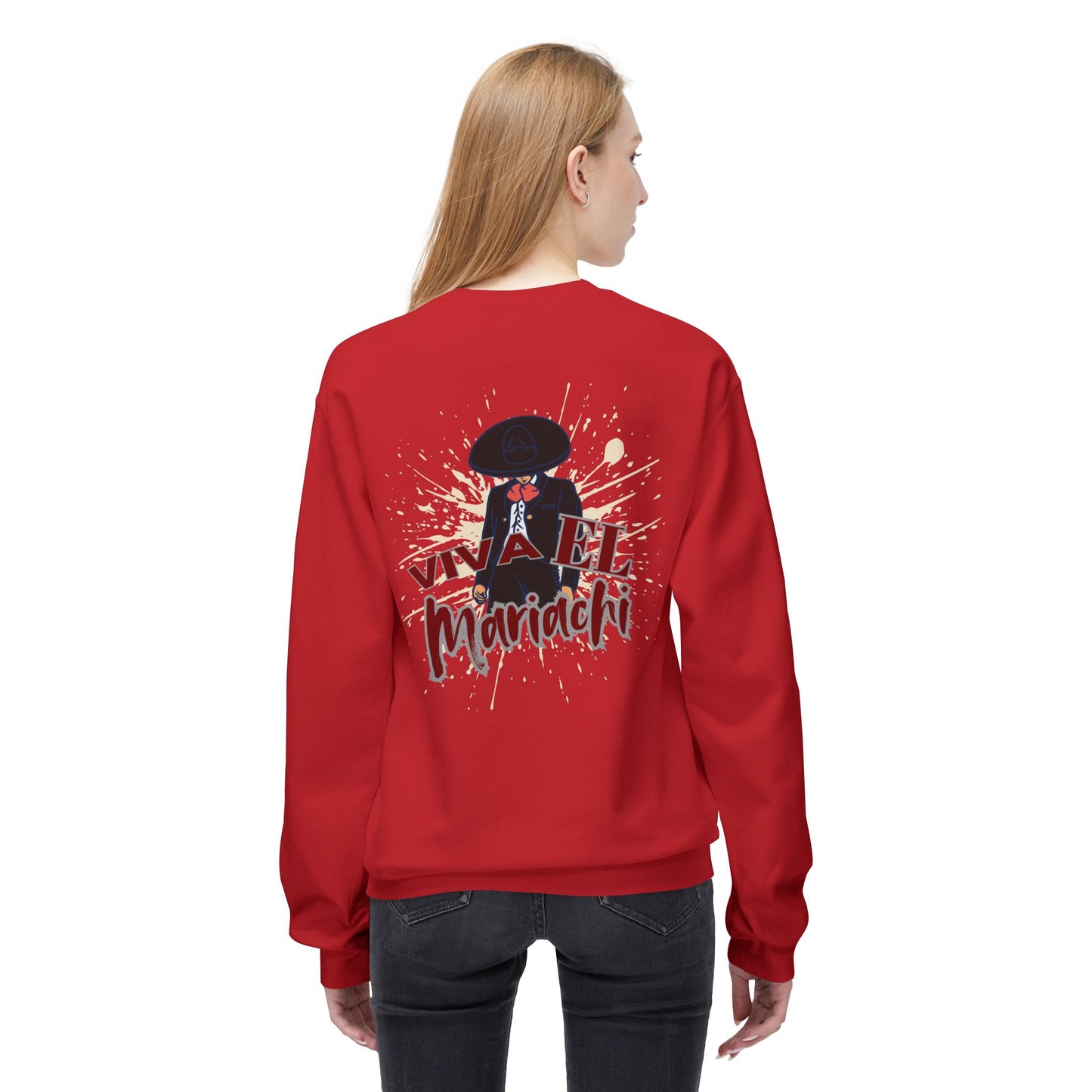 Viva El Mariachi Unisex Midweight Softstyle Fleece Crewneck Sweatshirt