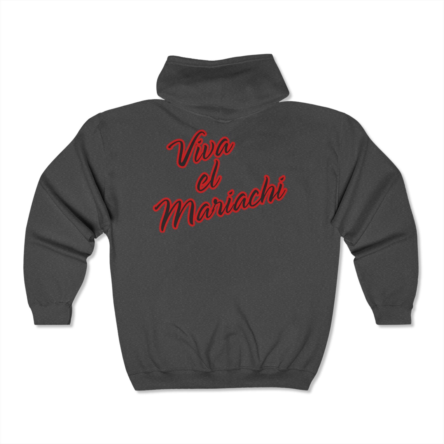 Viva El Mariachi Unisex Heavy Blend™ Full Zip Hooded Sweatshirt
