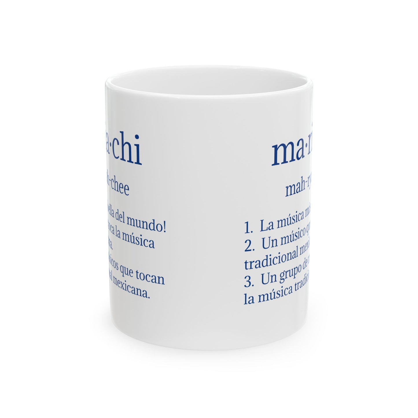 Mariachi Definition Ceramic Mug, (11oz, 15oz)