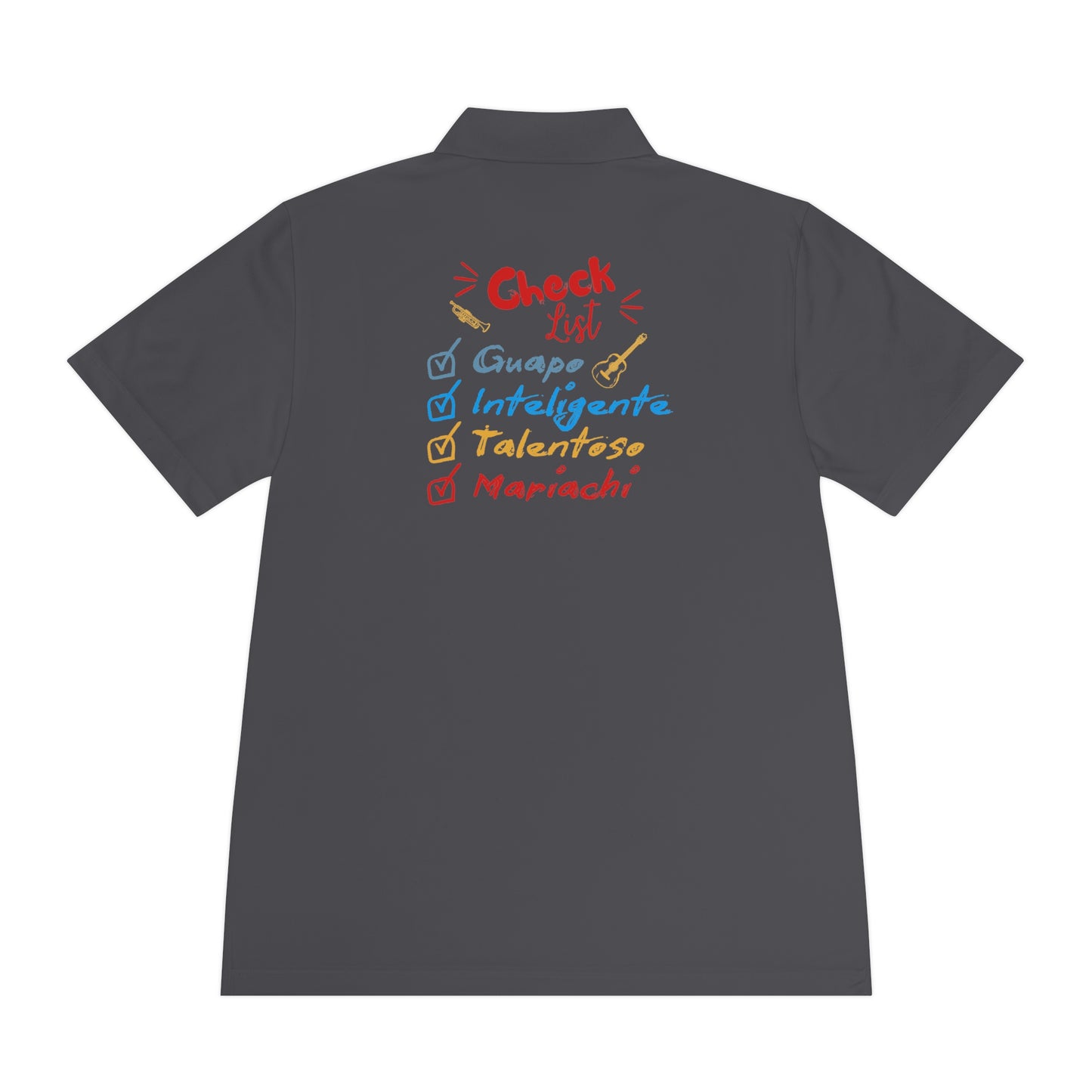Checklist Guapo Men's Sport Polo Shirt