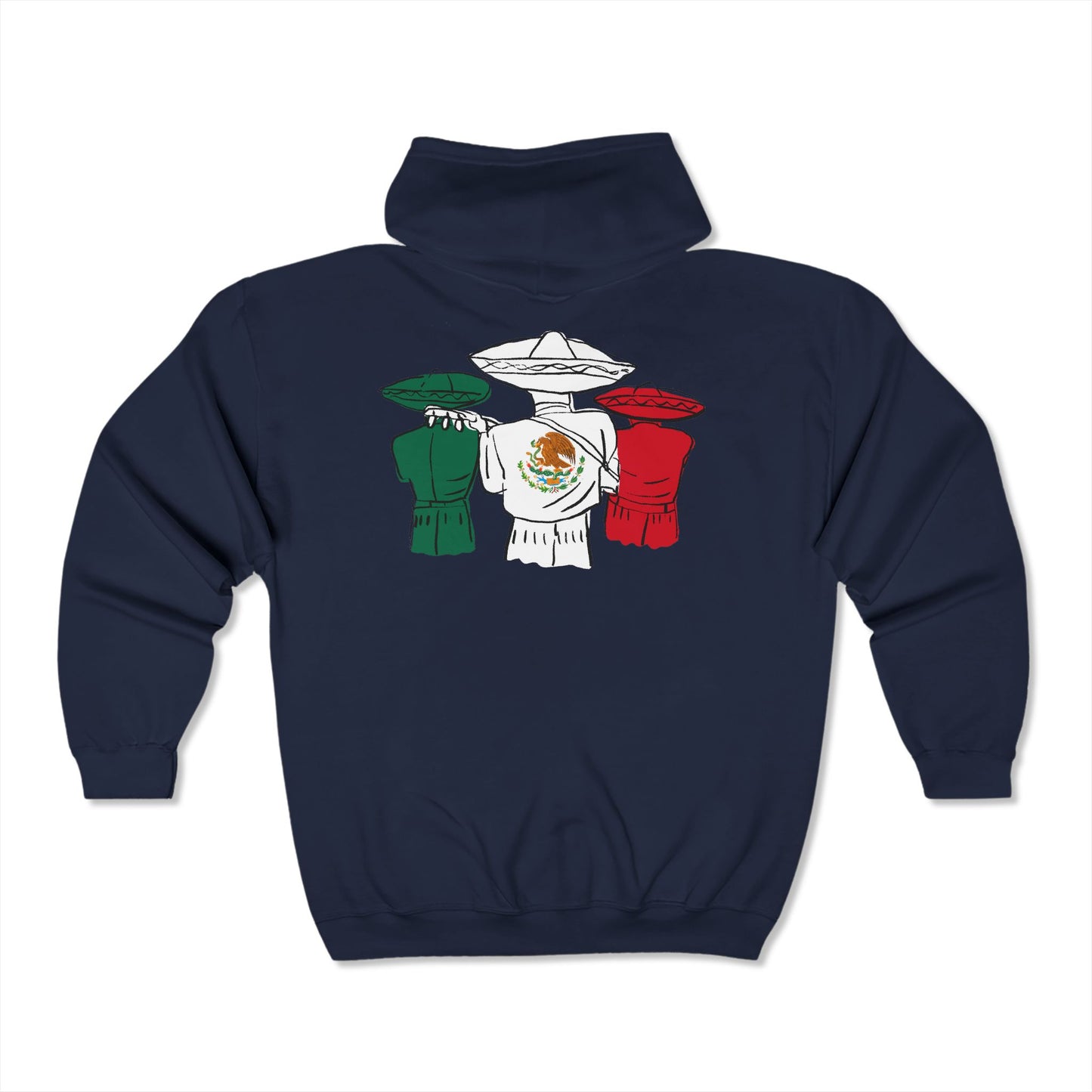 Flag Unisex Heavy Blend™ Full Zip Hooded Sweatshirt