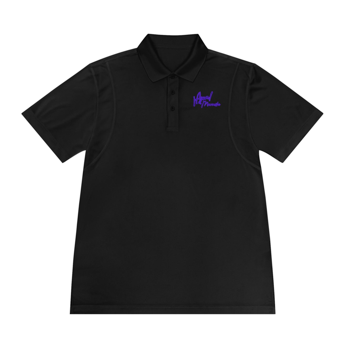 Purple Ajua Men's Sport Polo Shirt