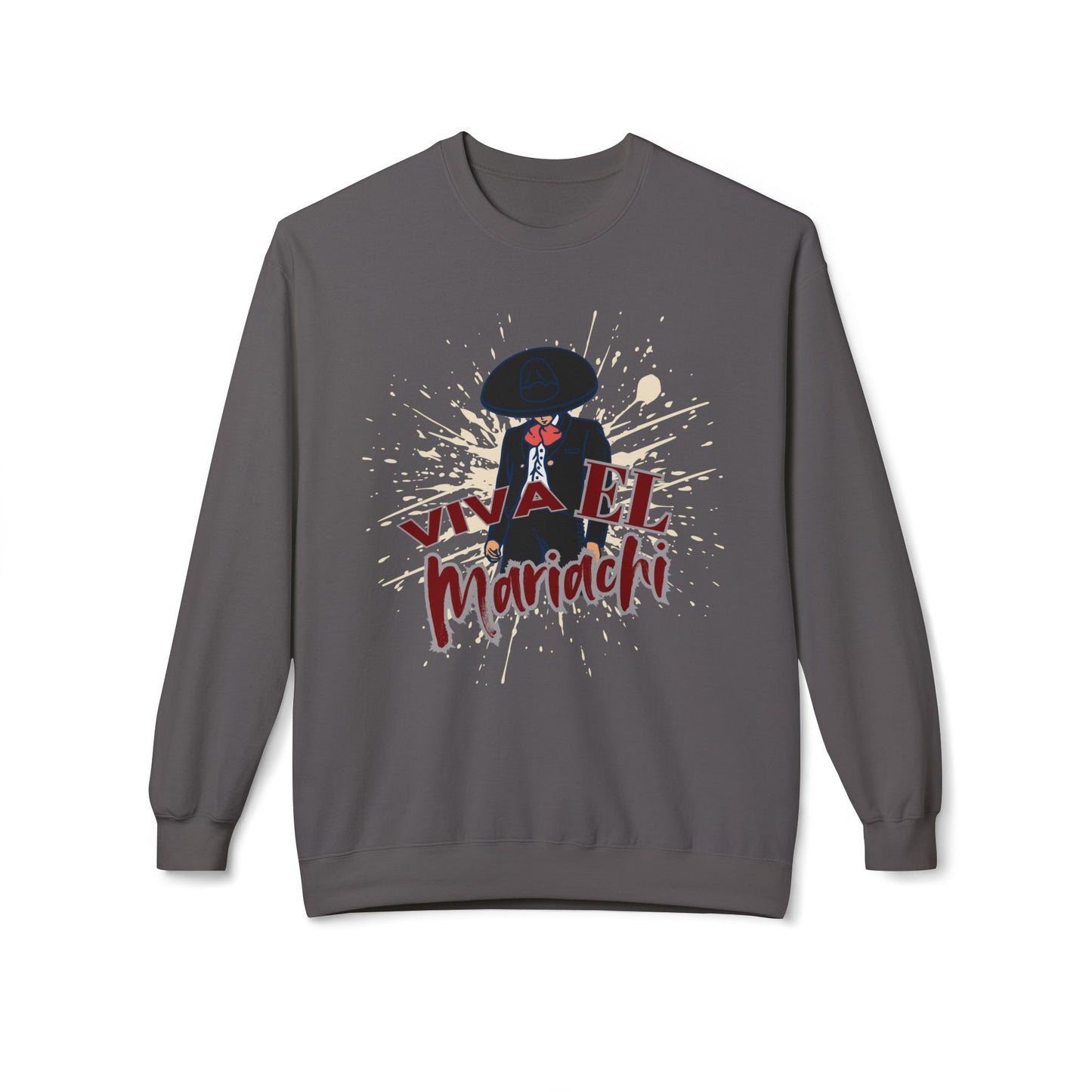 Viva El Mariachi Unisex Midweight Softstyle Fleece Crewneck Sweatshirt