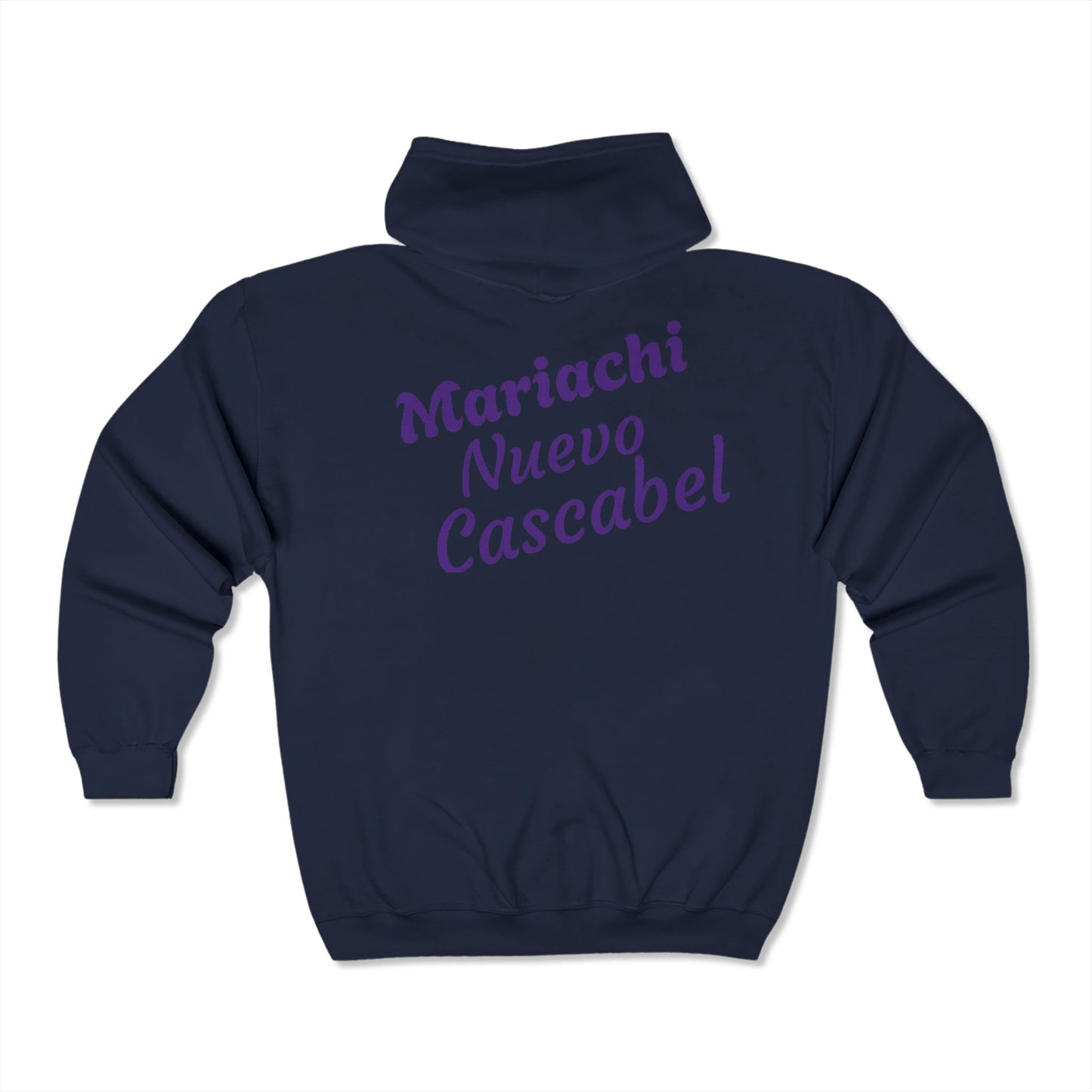 Nuevo Cascabel Guitarra Unisex Heavy Blend™ Full Zip Hooded Sweatshirt