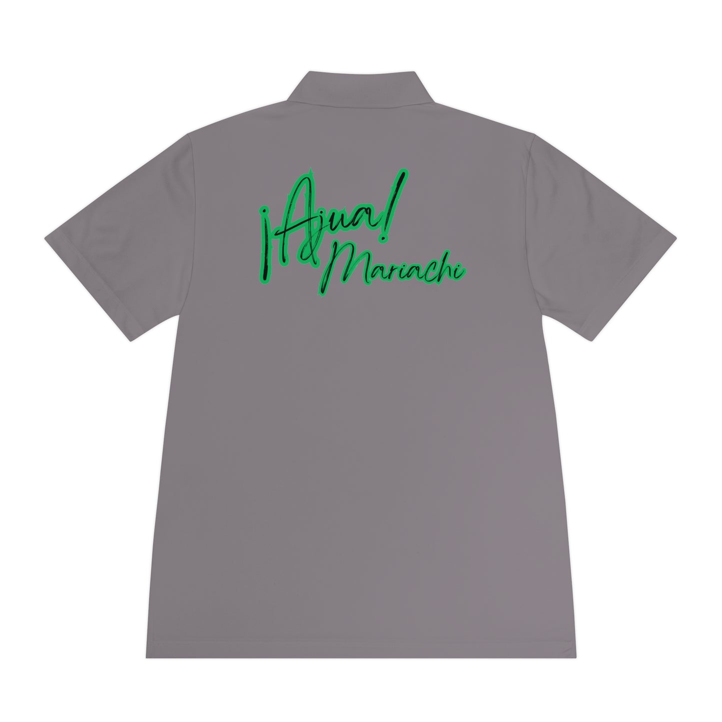 Green Ajua Men's Sport Polo Shirt