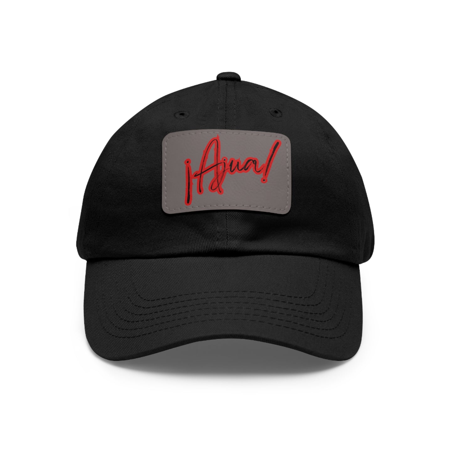 Ajua Dad Hat with Leather Patch (Rectangle)