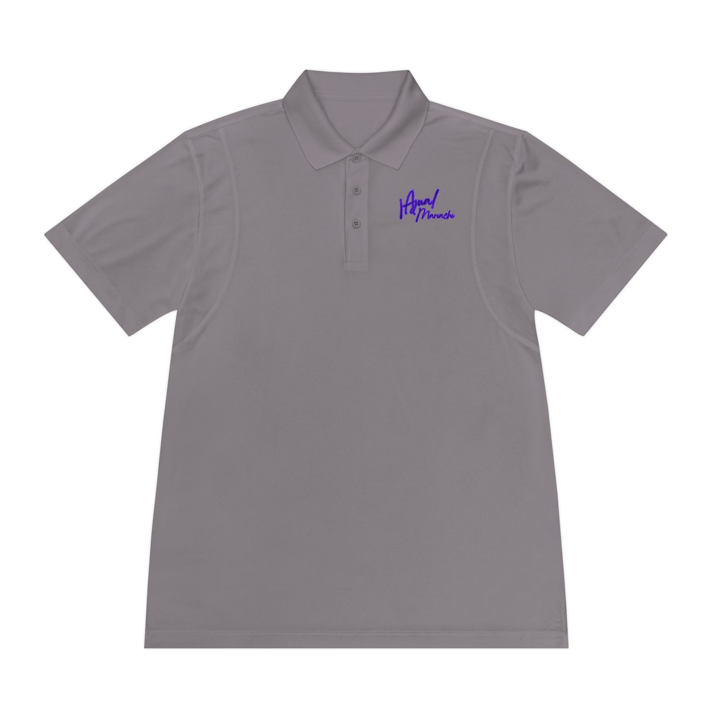 Purple Ajua Men's Sport Polo Shirt