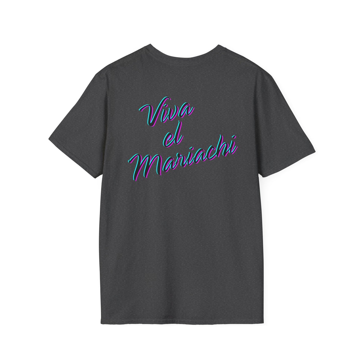 Neon Viva El Mariachi Unisex Softstyle T-Shirt