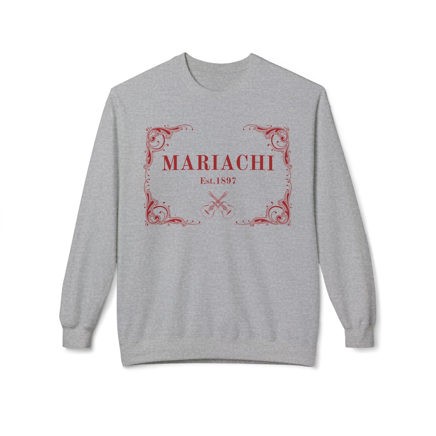 Mariachi Established Unisex Midweight Softstyle Fleece Crewneck Sweatshirt