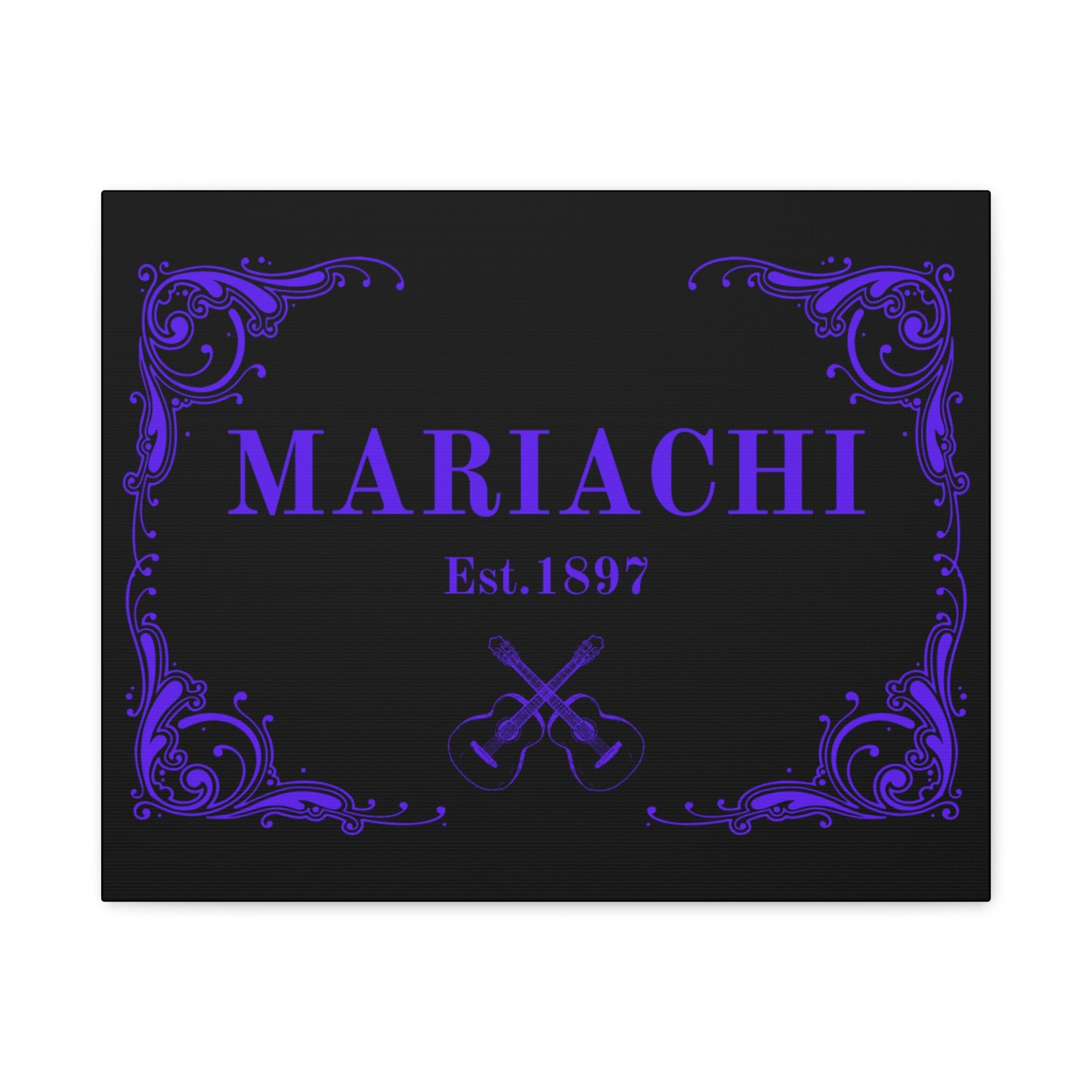 Purple Mariachi Established Matte Canvas, Stretched, 1.25"