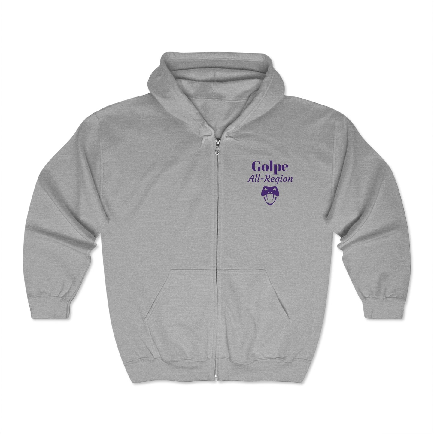 Nuevo Cascabel Golpe All-Region Unisex Heavy Blend™ Full Zip Hooded Sweatshirt