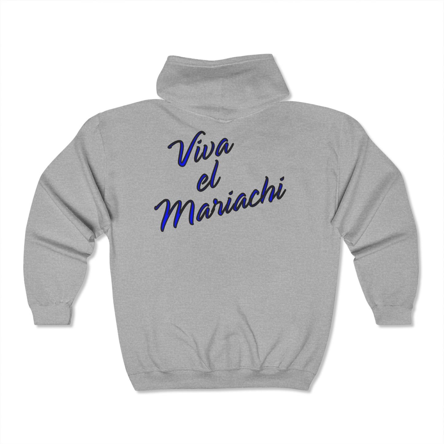 Viva El Mariachi Unisex Heavy Blend™ Full Zip Hooded Sweatshirt