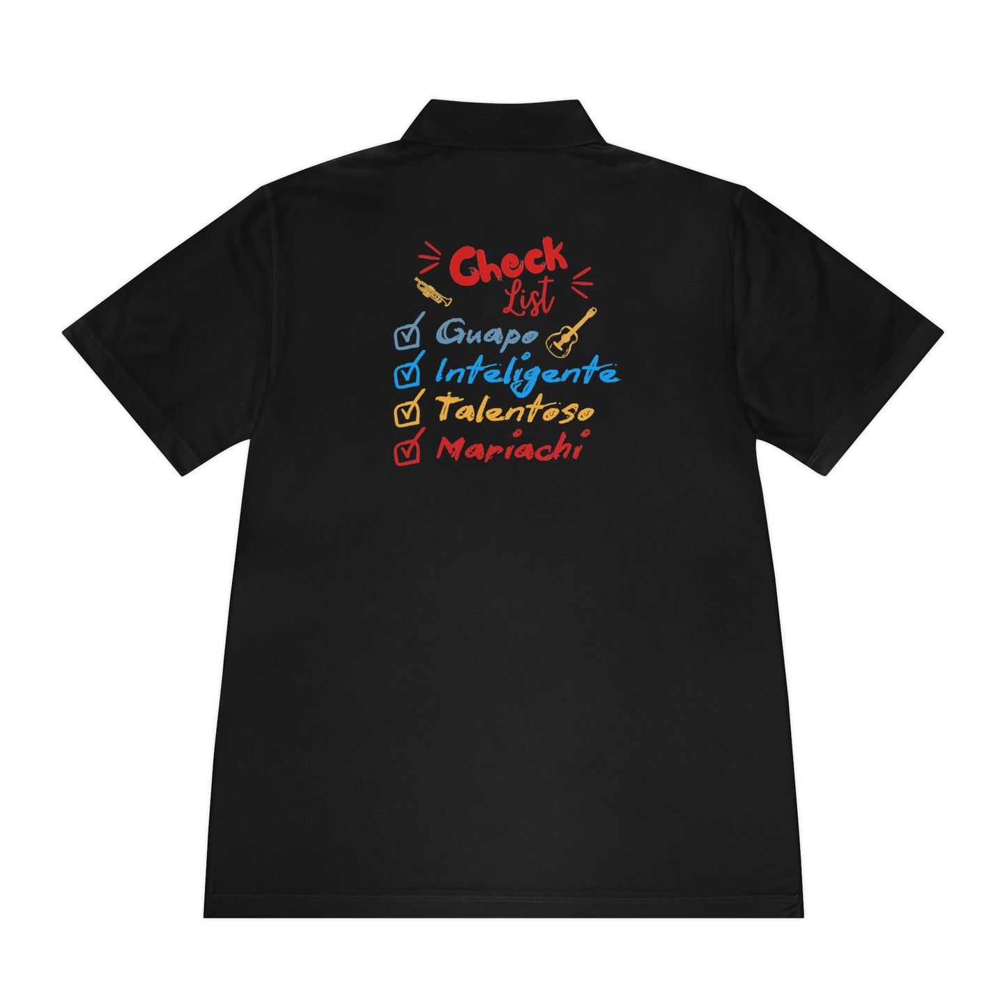 Checklist Guapo Men's Sport Polo Shirt