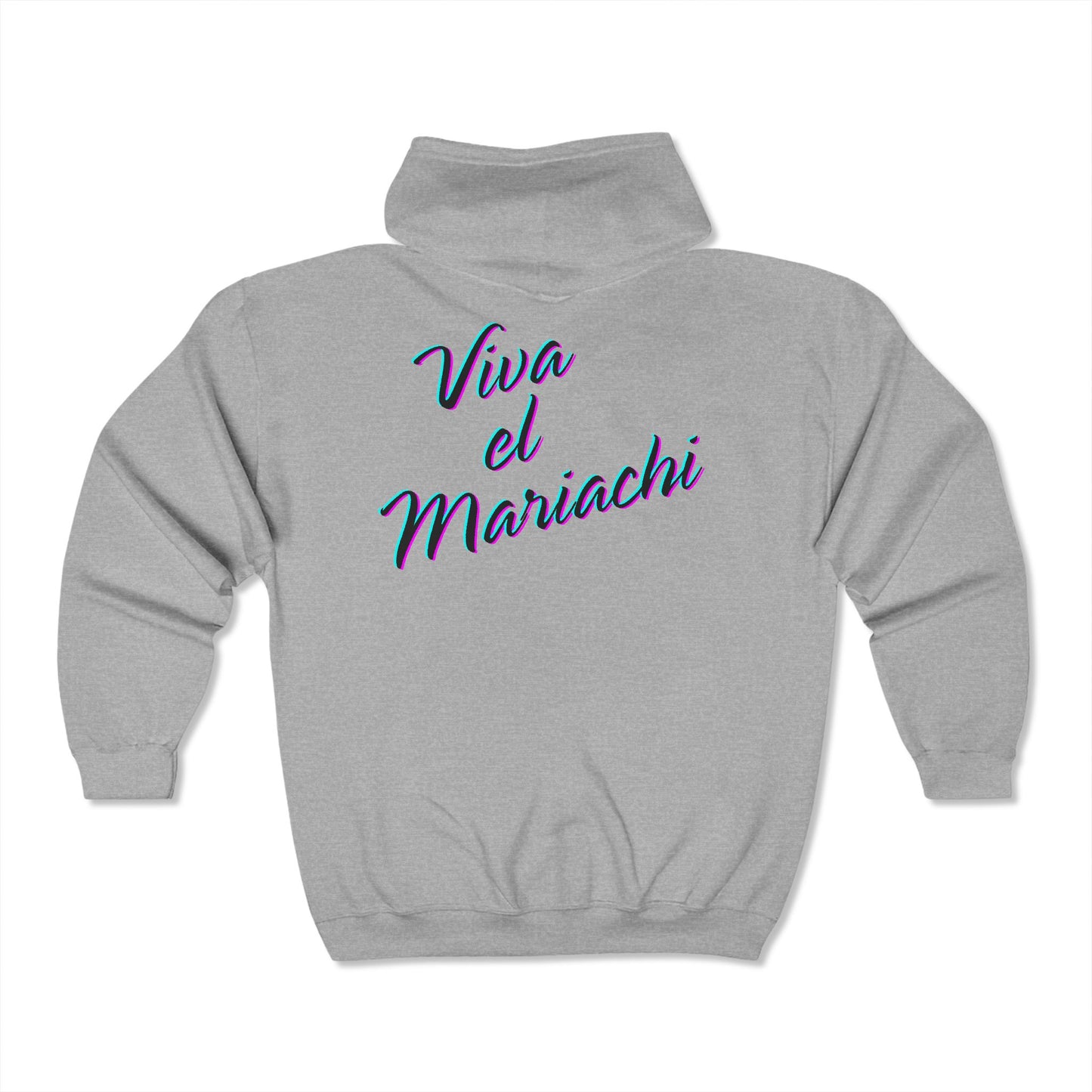 Viva El Mariachi Unisex Heavy Blend™ Full Zip Hooded Sweatshirt