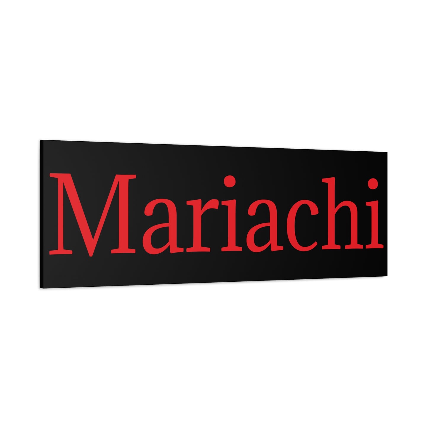 Red Mariachi Matte Canvas, Stretched, 1.25"
