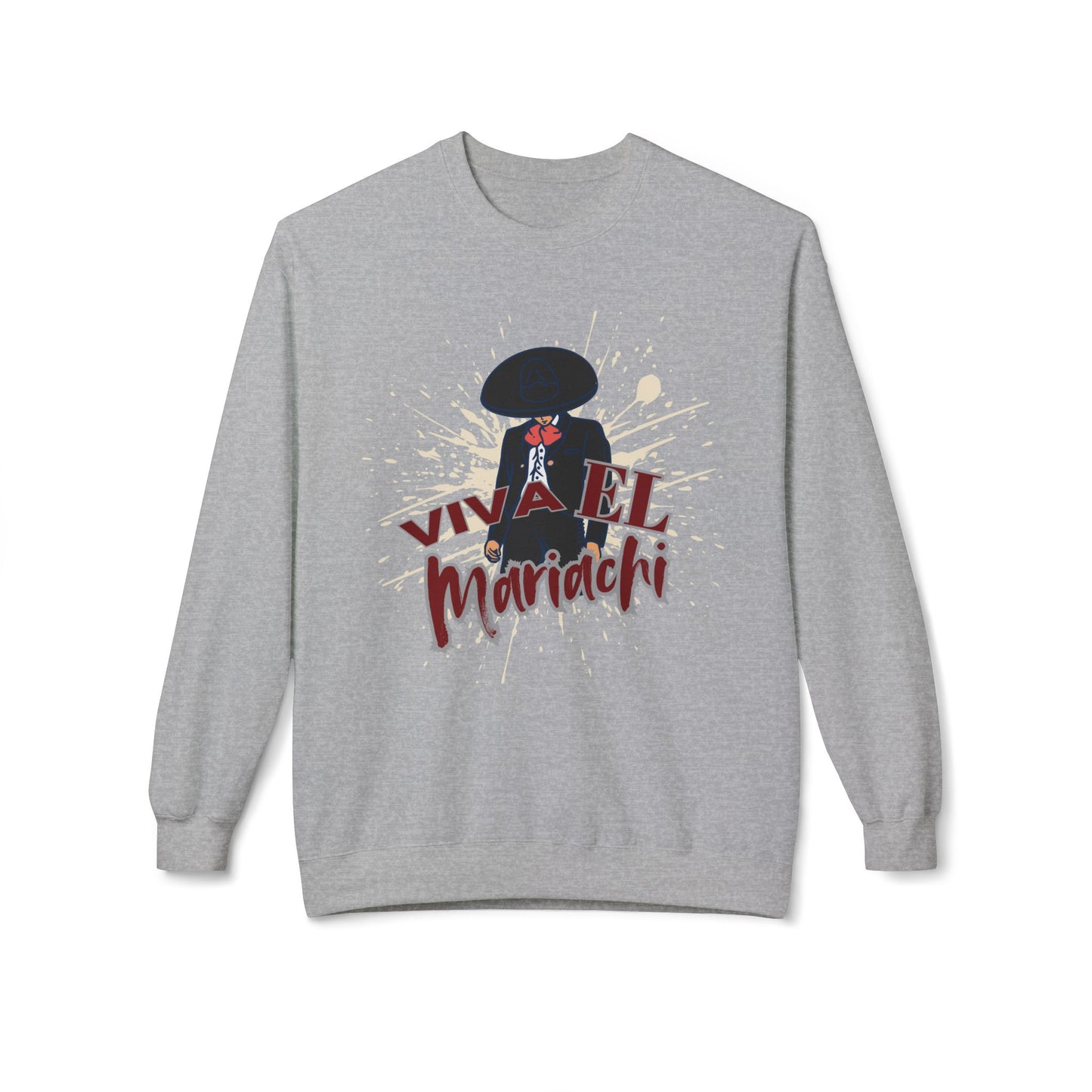 Viva El Mariachi Unisex Midweight Softstyle Fleece Crewneck Sweatshirt
