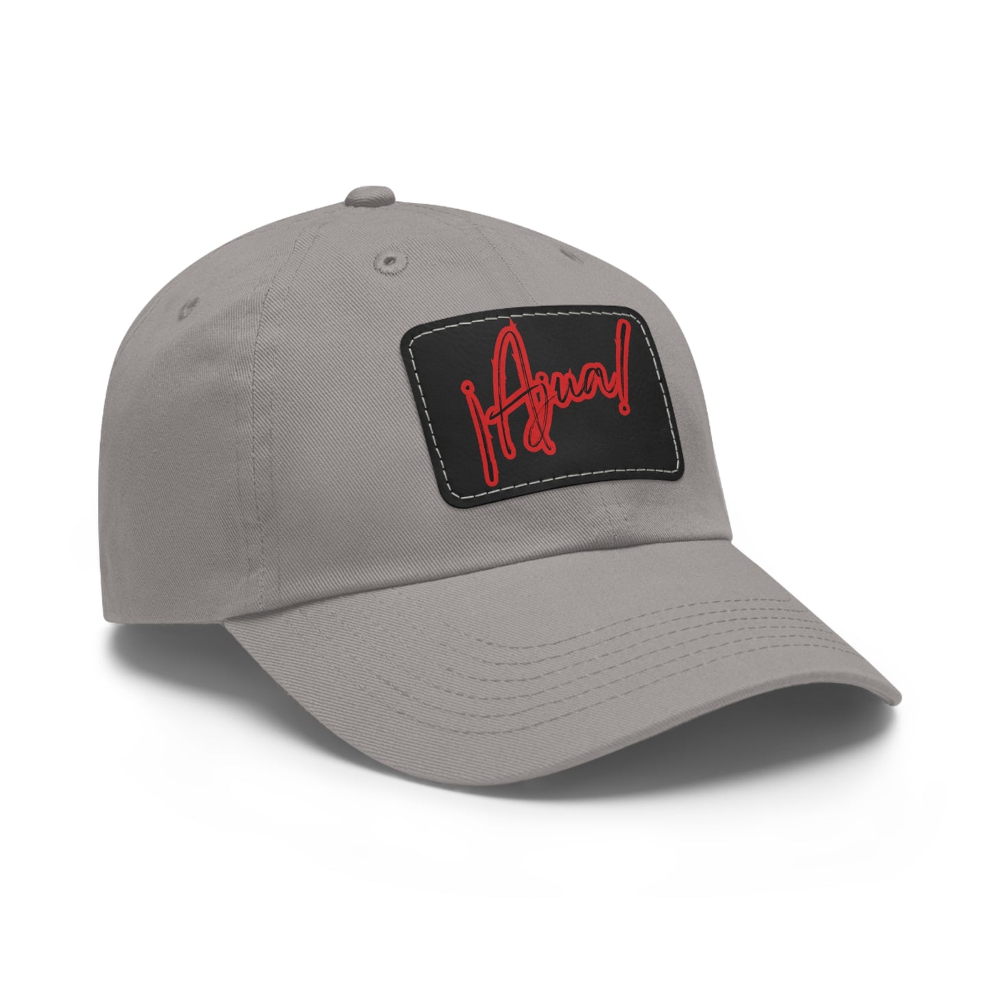 Ajua Dad Hat with Leather Patch (Rectangle)