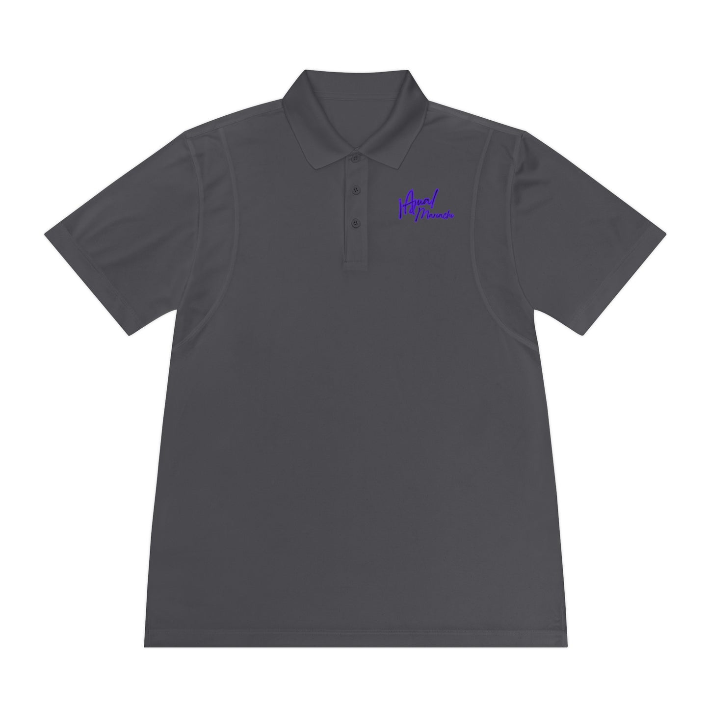 Purple Ajua Men's Sport Polo Shirt