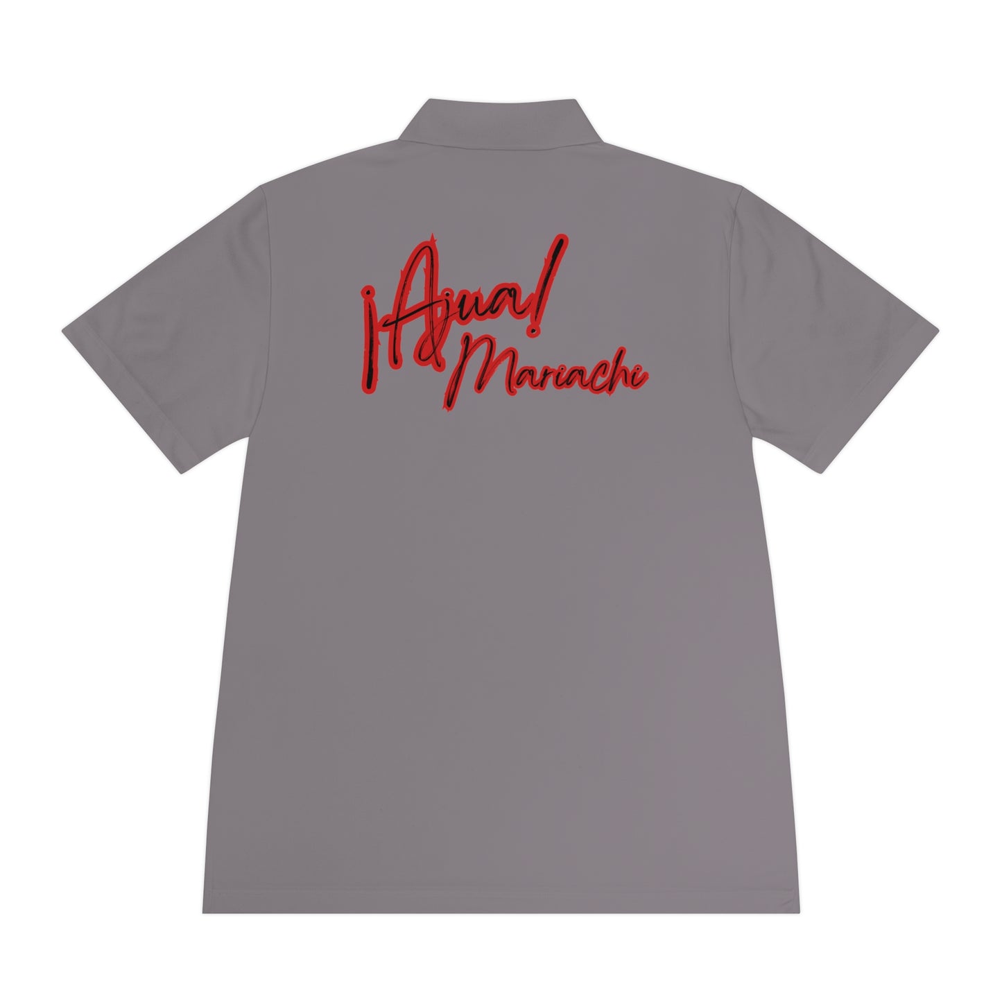 Red Ajua Men's Sport Polo Shirt