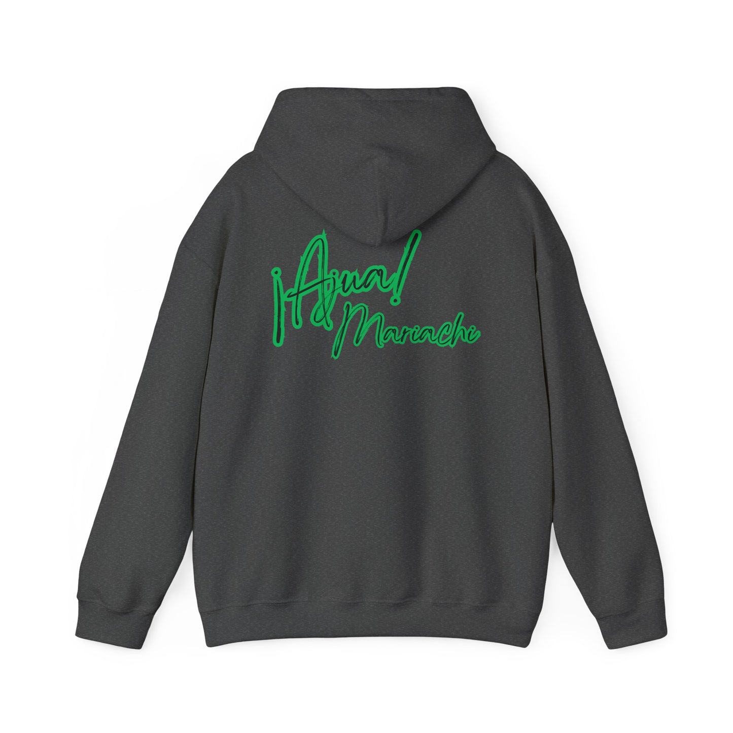 Green Ajua Unisex Heavy Blend™ Hooded Sweatshirt