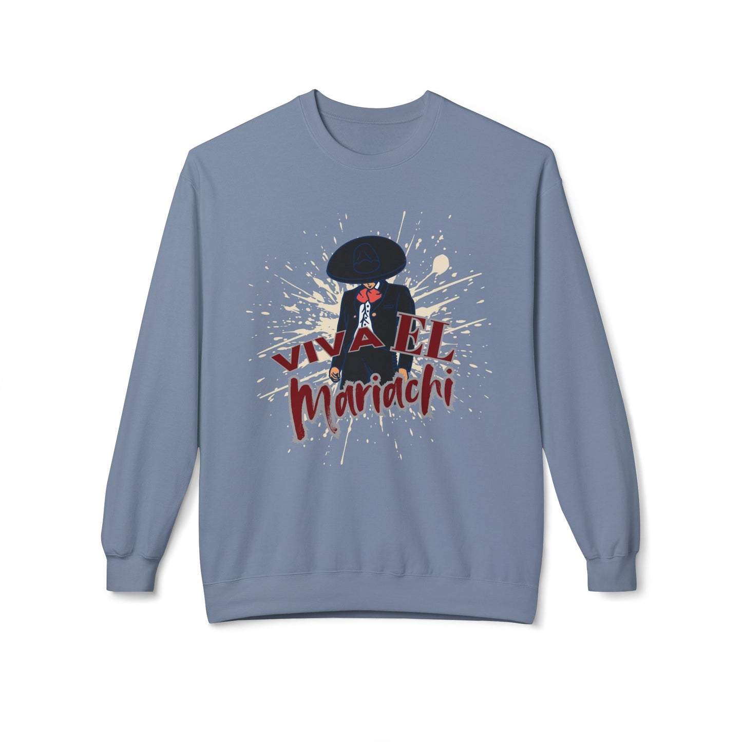 Viva El Mariachi Unisex Midweight Softstyle Fleece Crewneck Sweatshirt