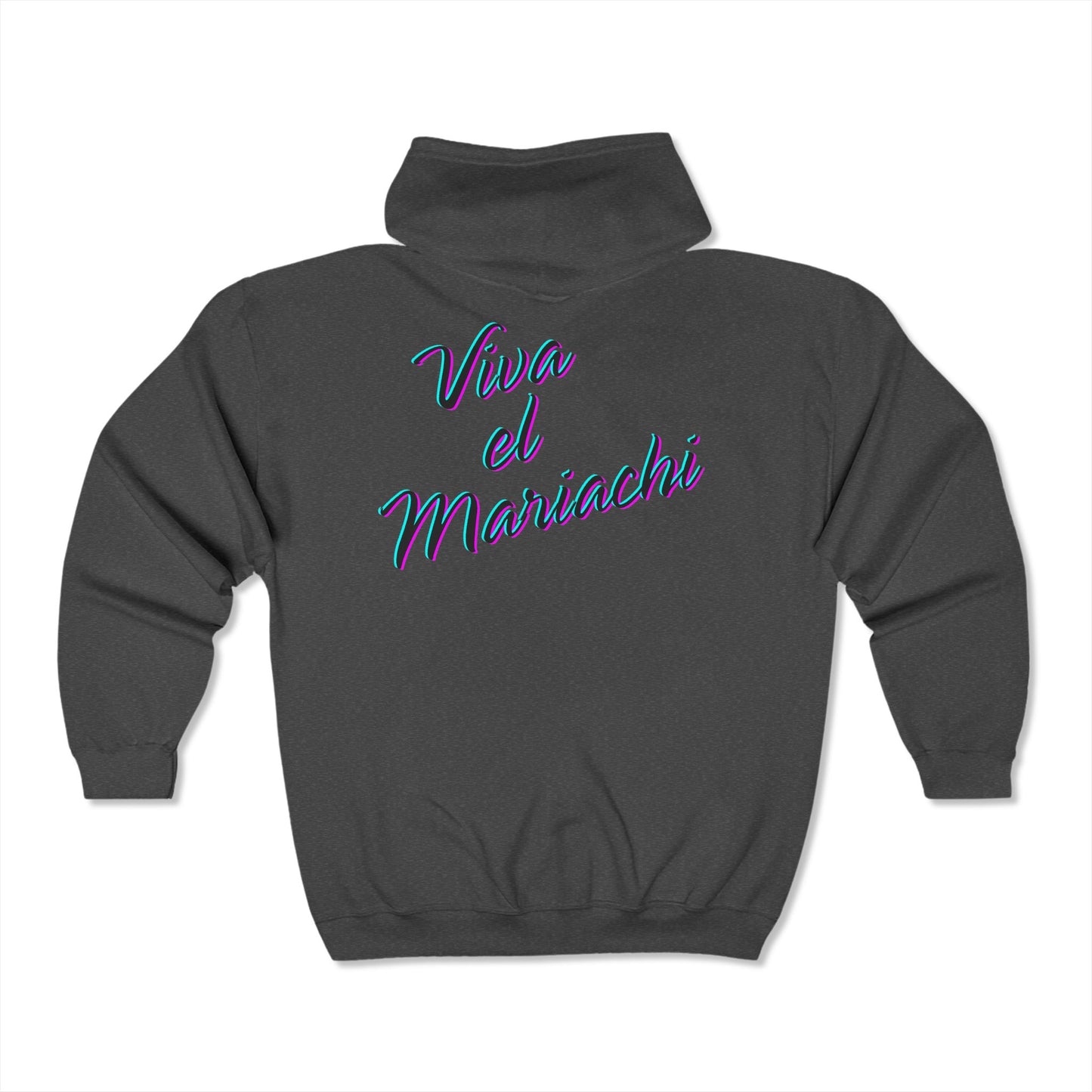 Viva El Mariachi Unisex Heavy Blend™ Full Zip Hooded Sweatshirt