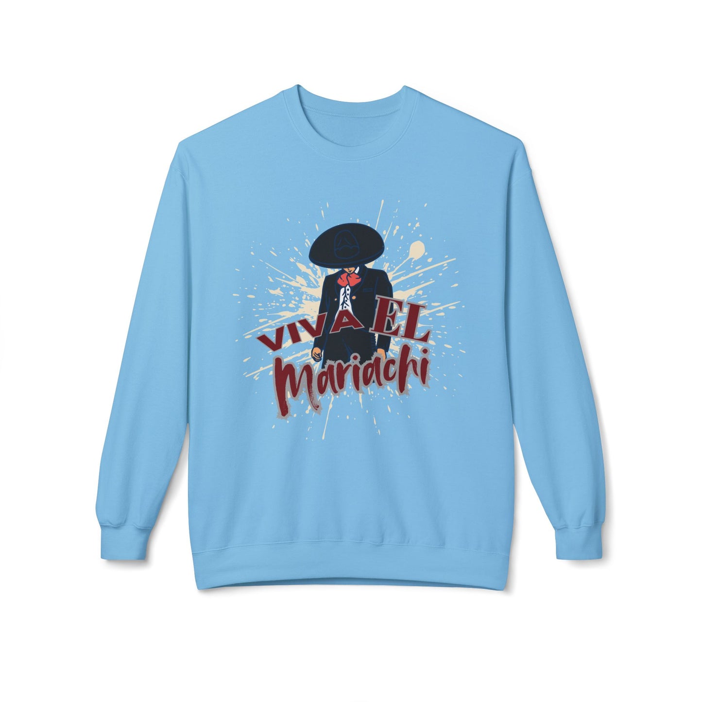 Viva El Mariachi Unisex Midweight Softstyle Fleece Crewneck Sweatshirt