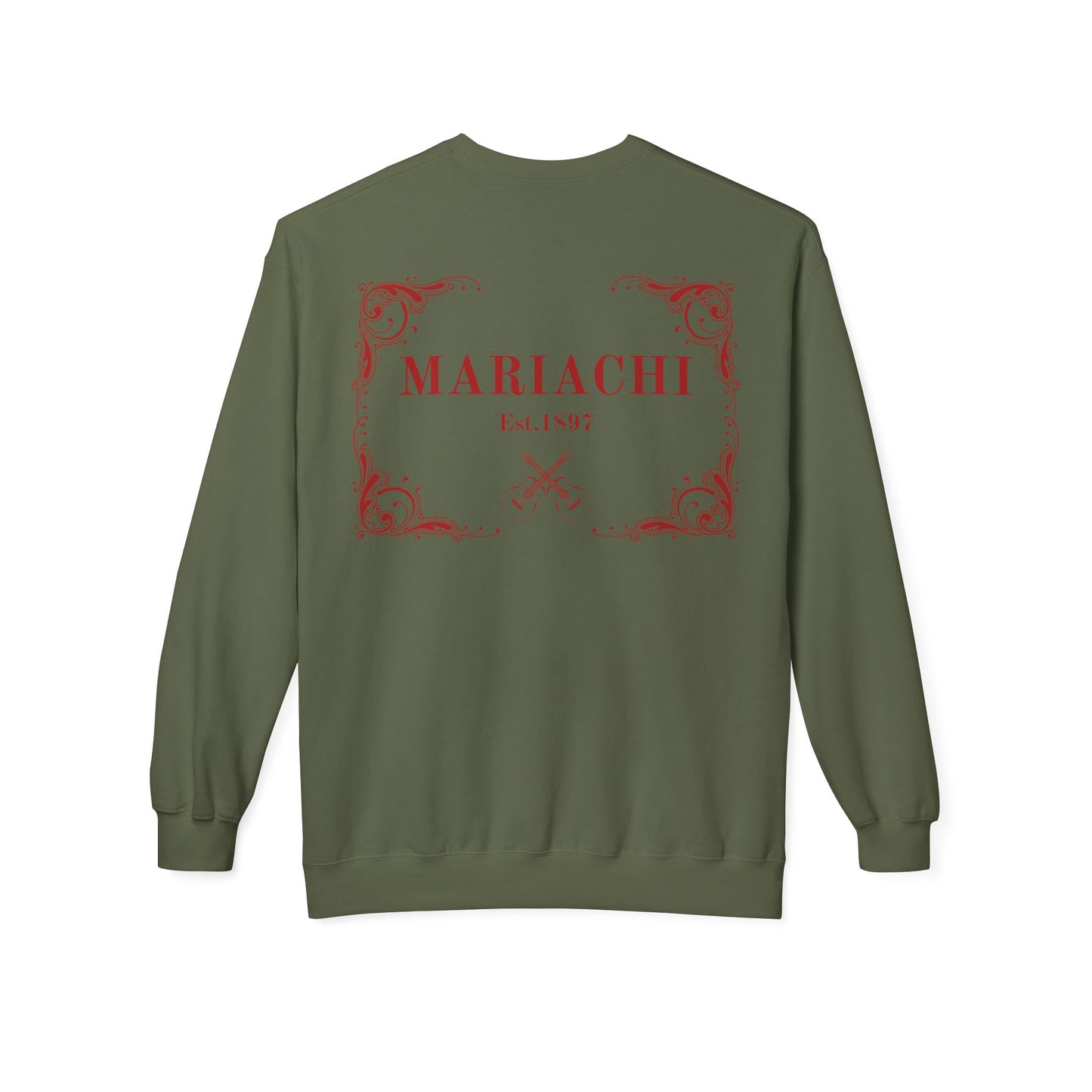 Mariachi Established Unisex Midweight Softstyle Fleece Crewneck Sweatshirt