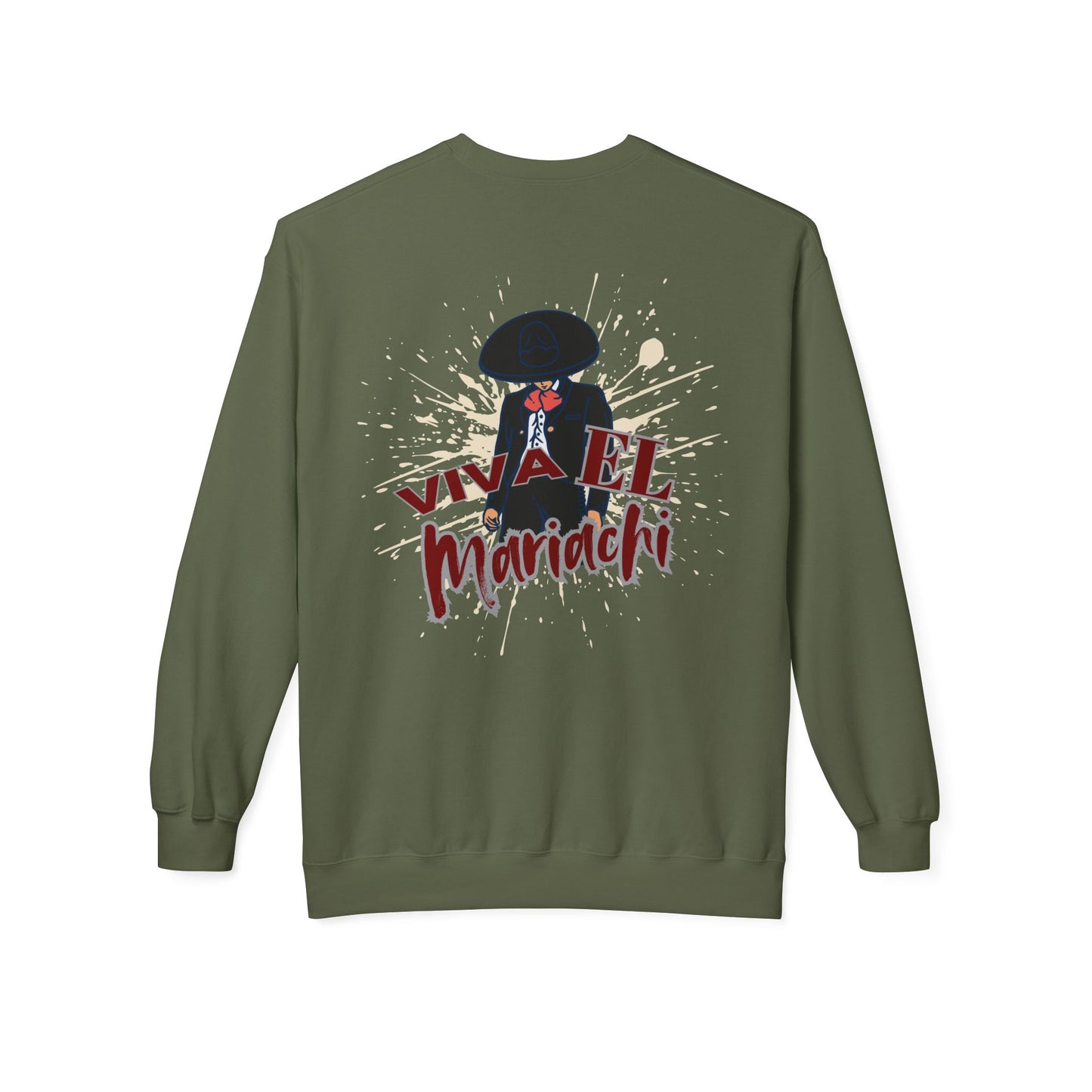 Viva El Mariachi Unisex Midweight Softstyle Fleece Crewneck Sweatshirt