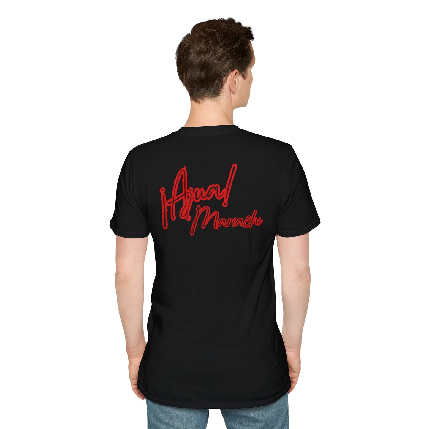 Red Ajua Unisex Softstyle T-Shirt