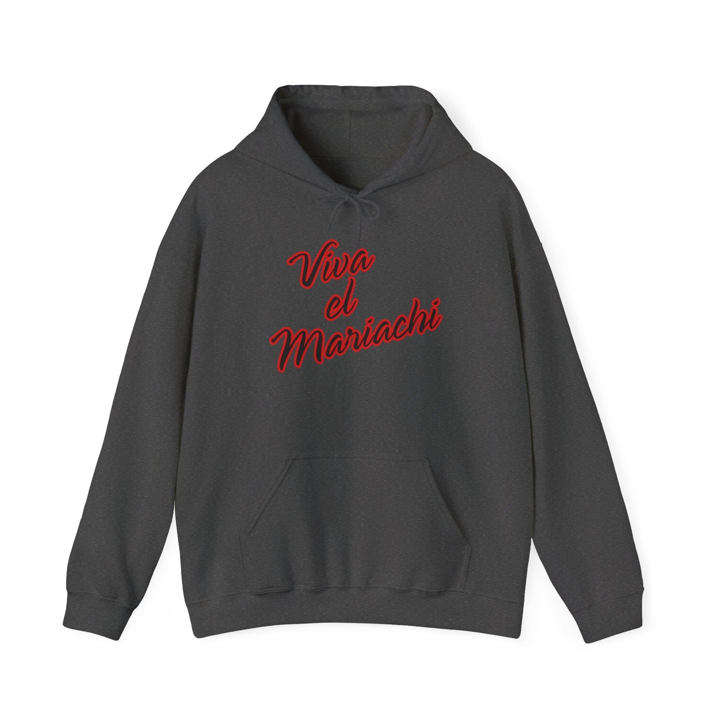 Red Viva El Mariachi Unisex Heavy Blend™ Hooded Sweatshirt: