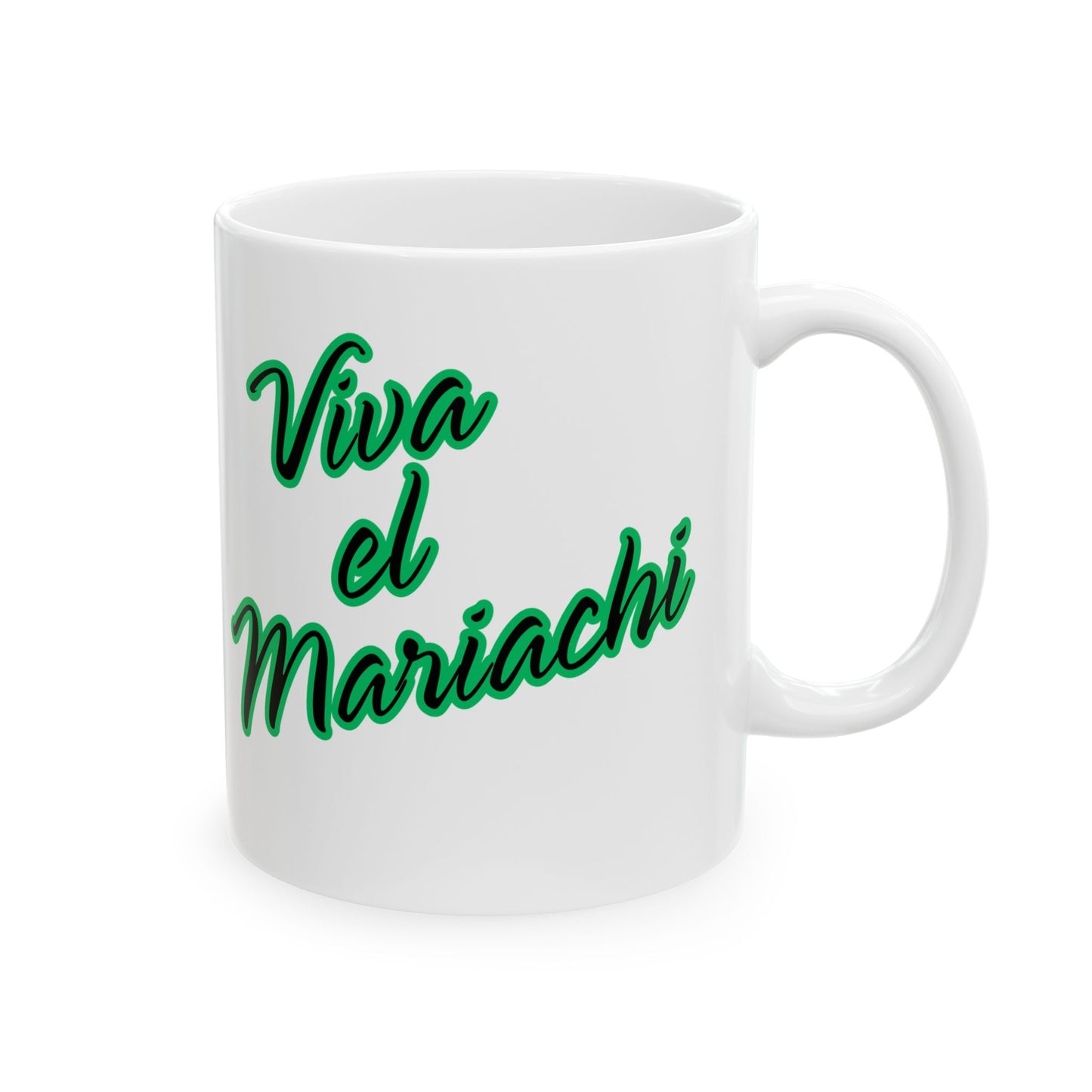 Viva El Mariachi Ceramic Mug, (11oz, 15oz)