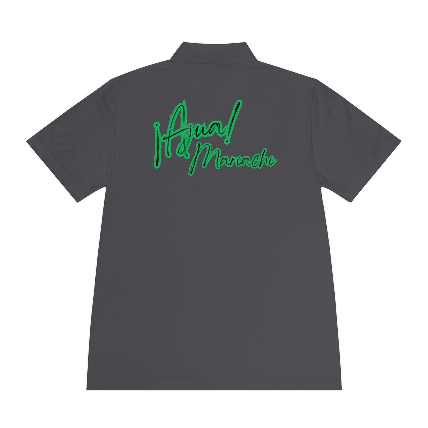 Green Ajua Men's Sport Polo Shirt
