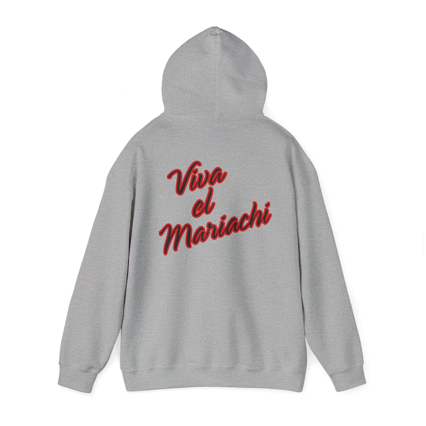Red Viva El Mariachi Unisex Heavy Blend™ Hooded Sweatshirt