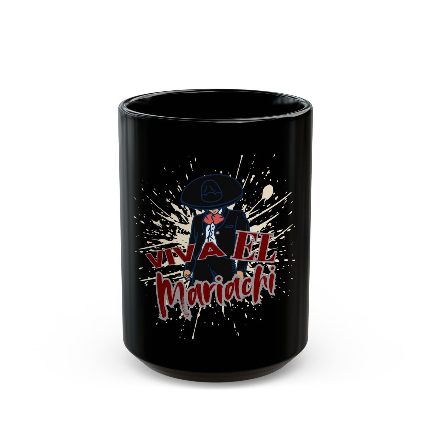 Viva El Mariachi Black Mug (11oz, 15oz)