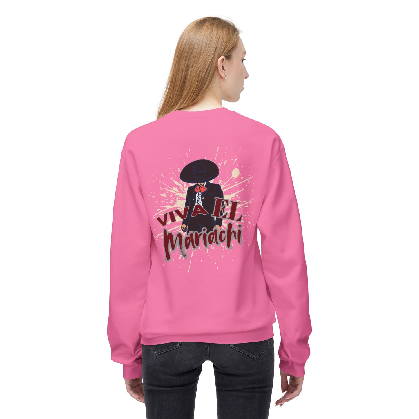 Viva El Mariachi Unisex Midweight Softstyle Fleece Crewneck Sweatshirt