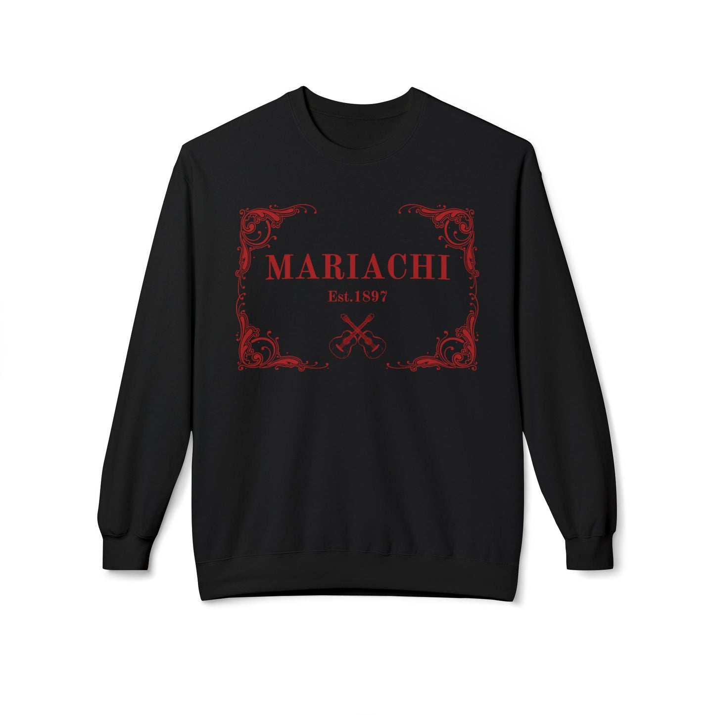 Mariachi Established Unisex Midweight Softstyle Fleece Crewneck Sweatshirt
