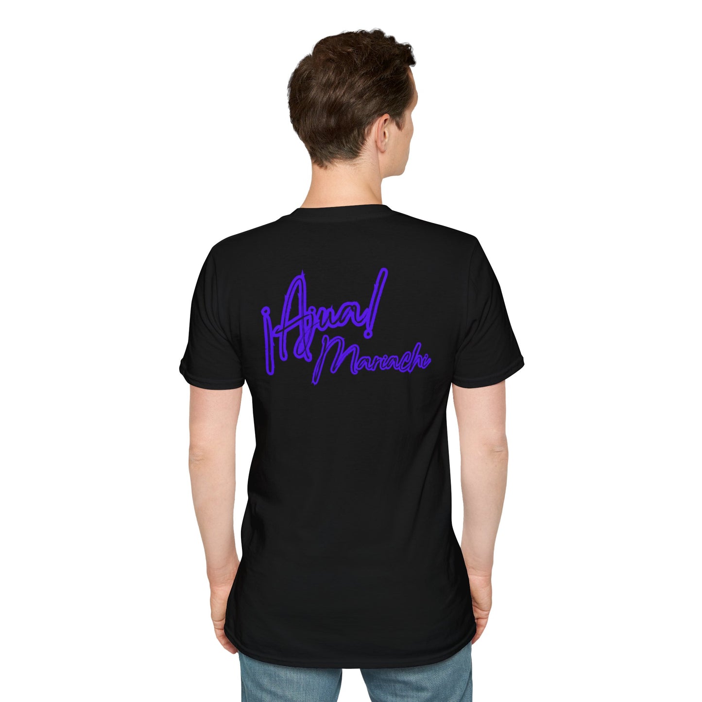 Purple Ajua Unisex Softstyle T-Shirt