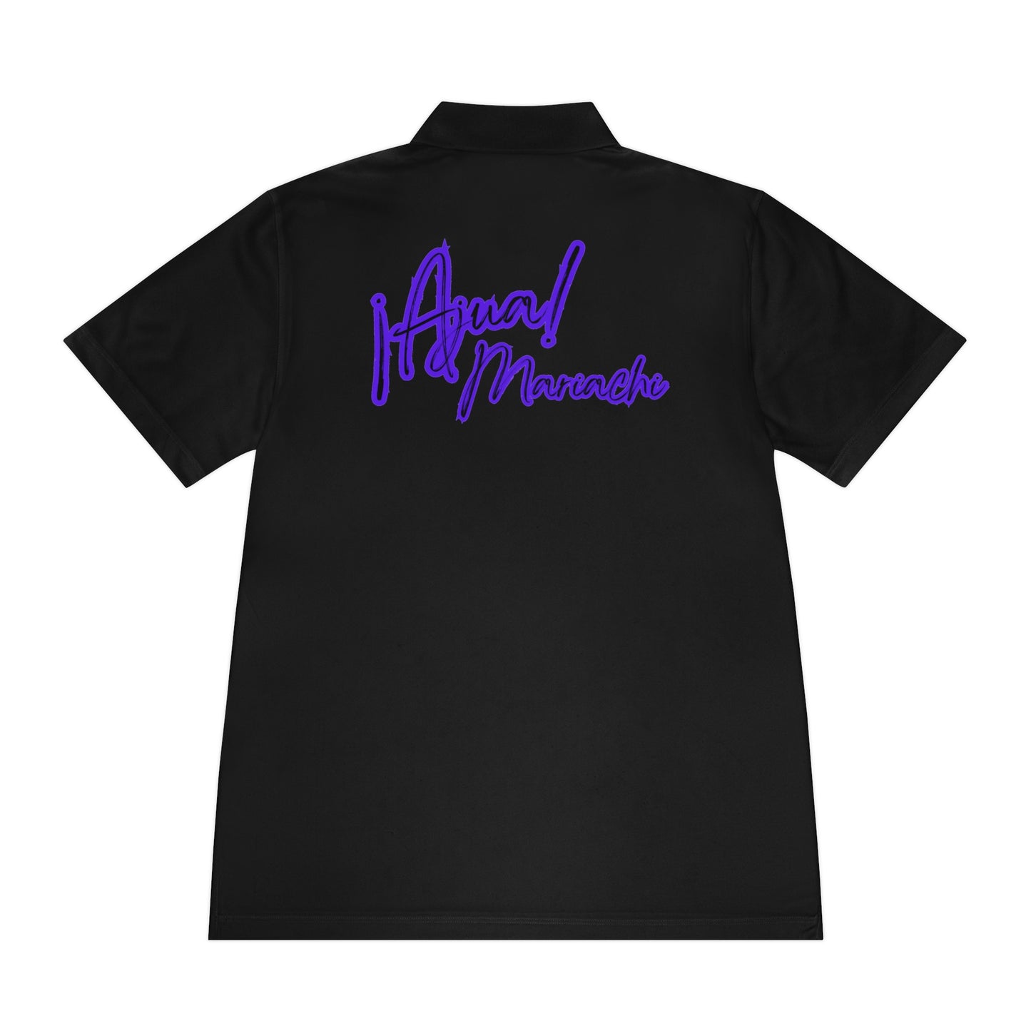 Purple Ajua Men's Sport Polo Shirt