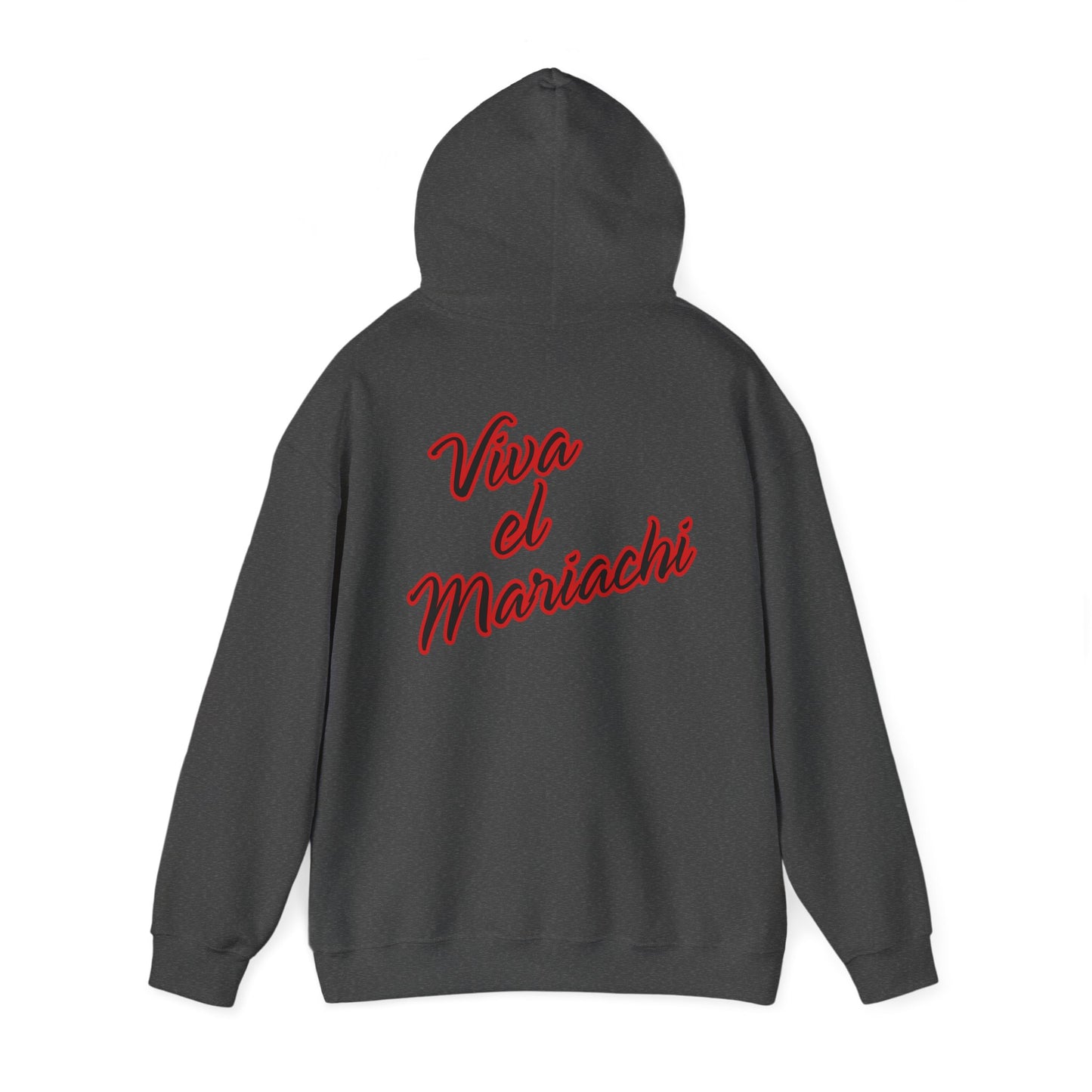 Red Viva El Mariachi Unisex Heavy Blend™ Hooded Sweatshirt
