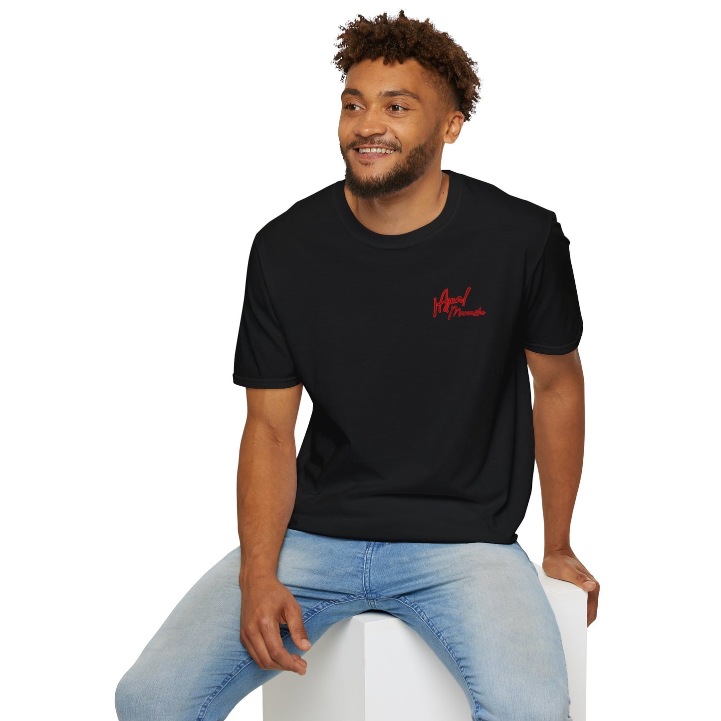 Red Ajua Unisex Softstyle T-Shirt
