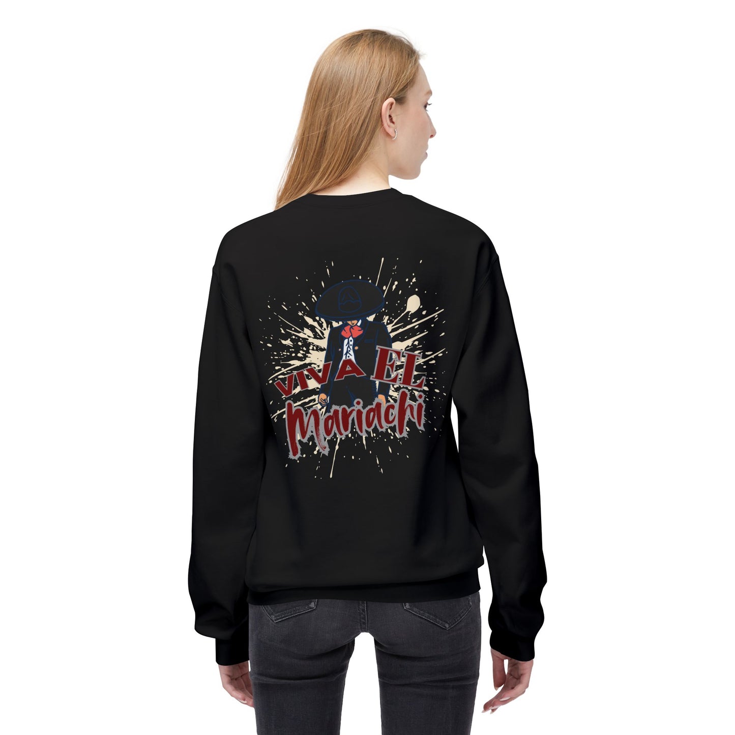 Viva El Mariachi Unisex Midweight Softstyle Fleece Crewneck Sweatshirt
