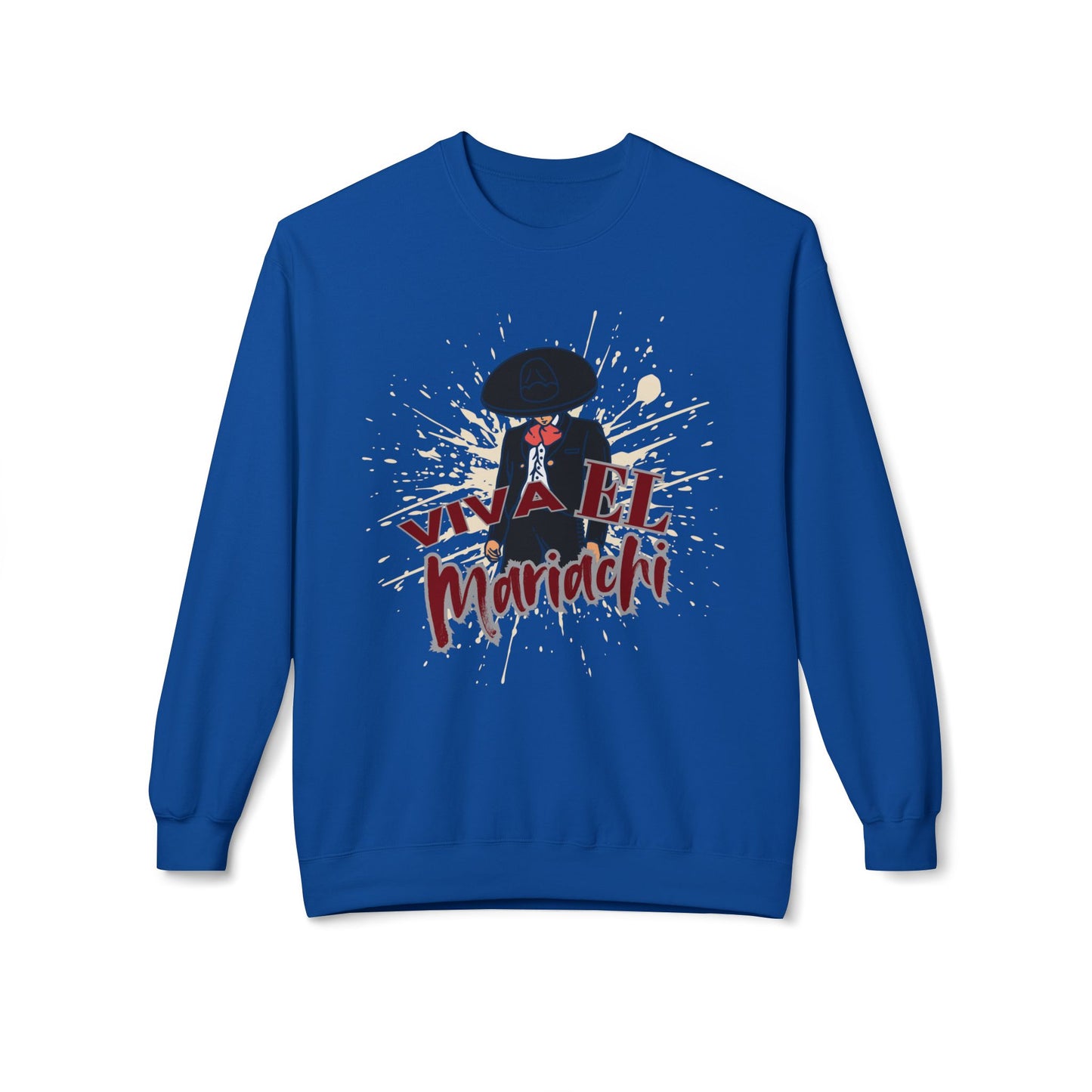 Viva El Mariachi Unisex Midweight Softstyle Fleece Crewneck Sweatshirt