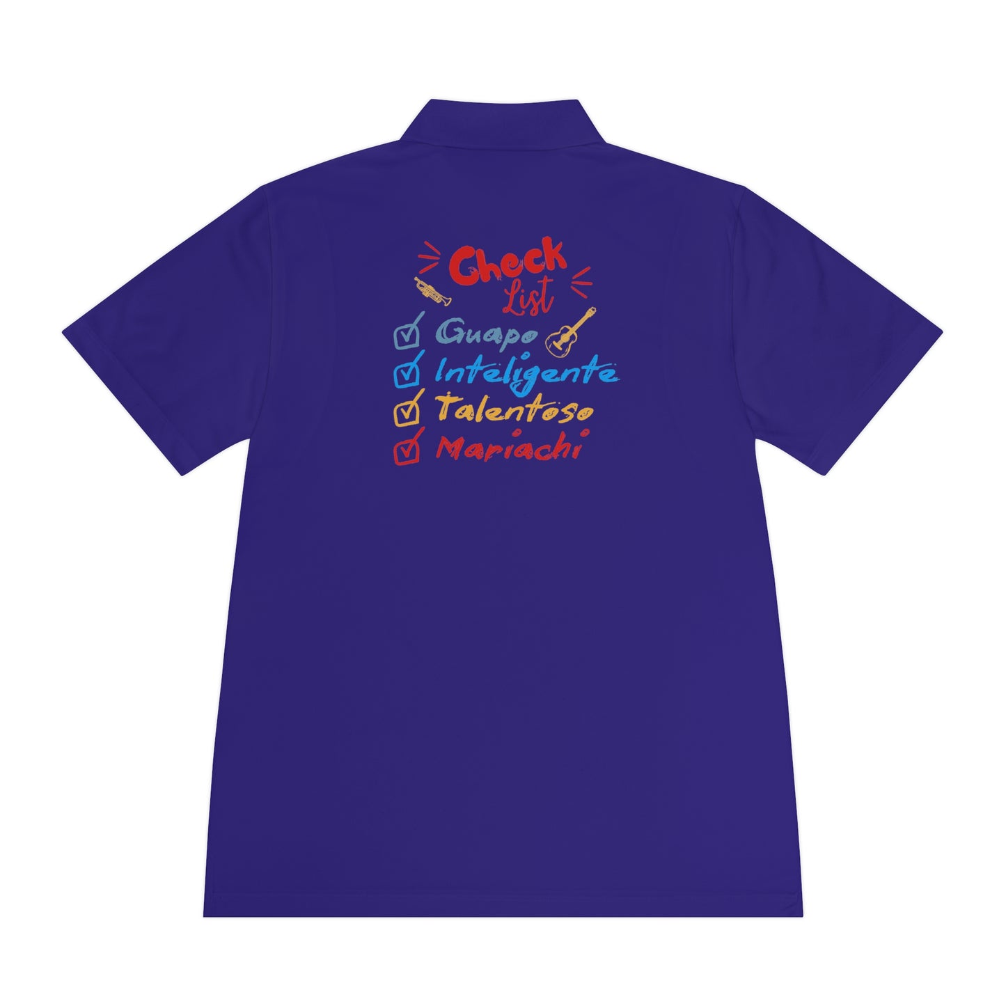 Checklist Guapo Men's Sport Polo Shirt