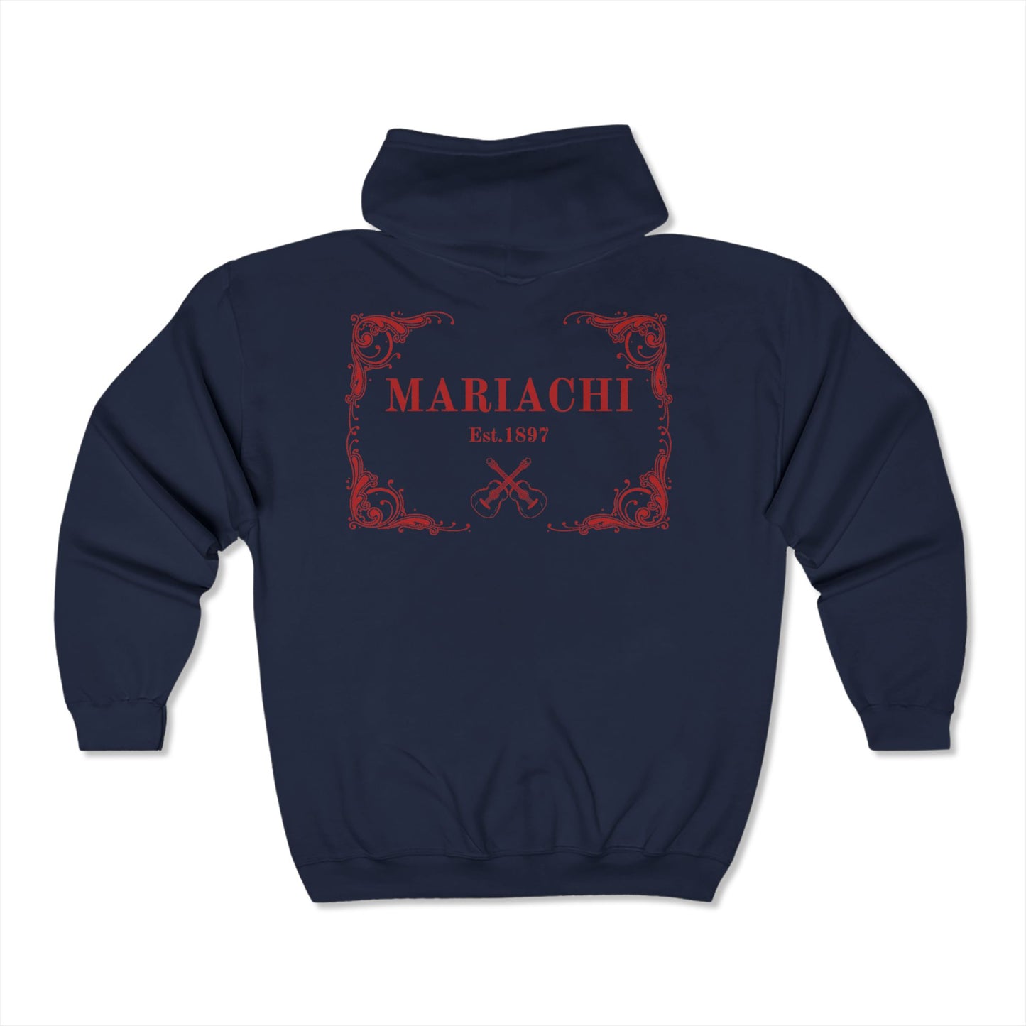 Mariachi Established Unisex Heavy Blend™ Full Zip Hooded Sweatshirt